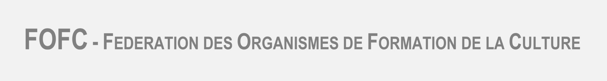 Fédération des Organismes de Formation de la Culture